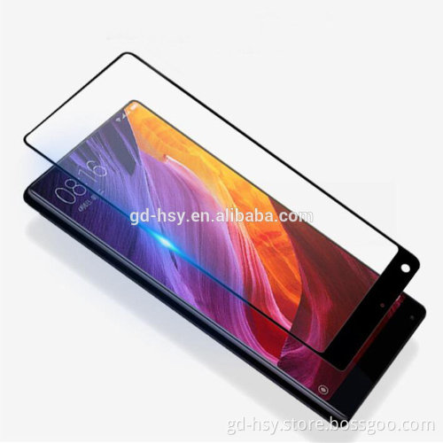HUYSHE for New Model Xiaomi Mi Mix Concept Phone 3D Curved Edge Color Full Cover Tempered Glass Screen Protector